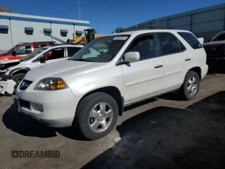 2005 Acura MDX with VIN 2HNYD18265H530327, listed as a Copart auction lot 89023665 with 207,147 mi miles and Salvage Title. Bid and sale history available at carsss.com. Image 1.
