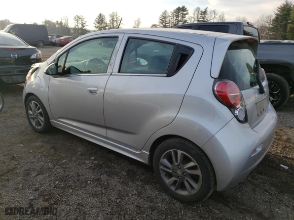 2015 Chevrolet Spark EV LT with VIN KL8CL6S08FC704595, listed as a Copart auction lot 85543864 with 37,330 mi miles and Salvage Title. Bid and sale history available at carsss.com. Image 2.