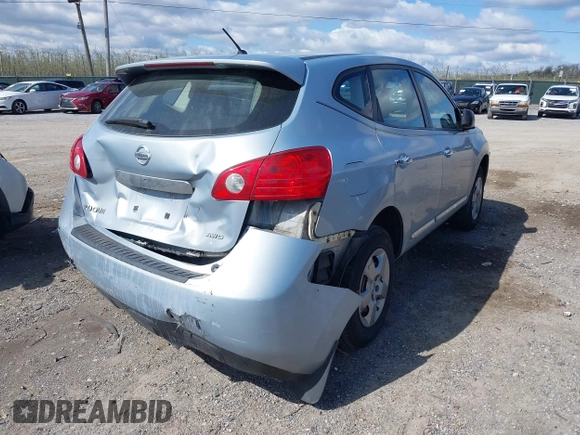 2013 Nissan Rogue SL with VIN JN8AS5MV1DW122133, listed as a IAAI auction lot 42052678 with 107,166 mi miles and . Bid and sale history available at DreamBid. Image 4.