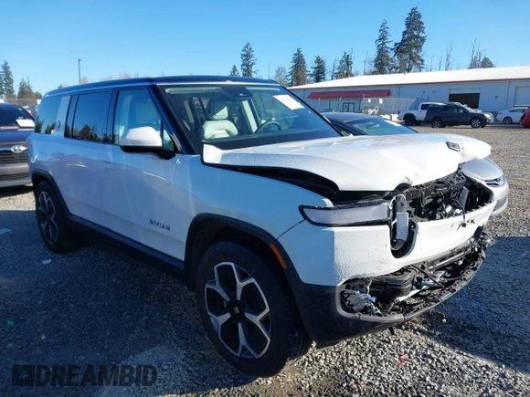 2024 Rivian R1S Adventure with VIN 7PDSGBBA9RN039684, listed as a IAAI auction lot 41558846 with 13,725 mi miles. Bid and sale history available at carsss.com. Image 14.