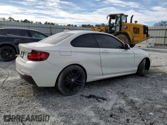 2017 BMW 2 Series 230i with VIN WBA2F9C36HV664784, listed as a Copart auction lot 45375995 with 71,139 mi miles and Clean title. Bid and sale history available at DreamBid. Image 3.