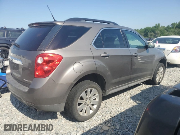 2010 Chevrolet Equinox LT w/2LT with VIN 2CNFLPEYXA6221585, listed as a Copart auction lot 53802685 with 185,293 mi miles and Clean Title. Bid and sale history available at carsss.com. Image 3.