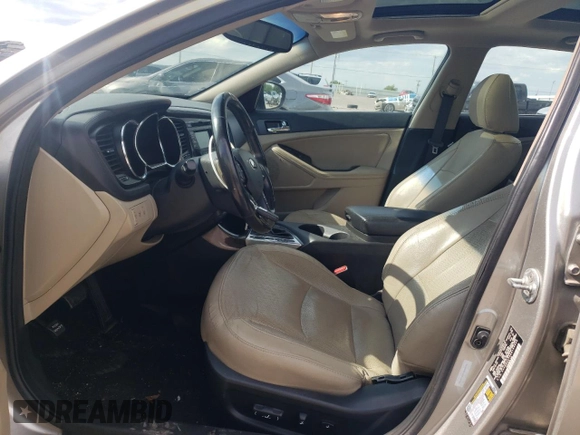 2013 Kia Optima EX with VIN 5XXGN4A74DG169946, listed as a Copart auction lot 60991295 with 147,604 mi miles and Salvage title. Bid and sale history available at DreamBid. Image 7.