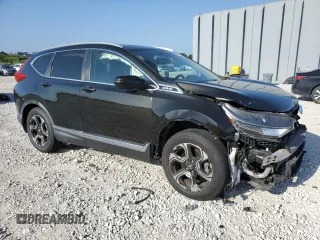 2017 Honda CR-V Touring with VIN 5J6RW1H91HL005307, listed as a Copart auction lot 51938845 with 41,323 mi miles and Salvage Title. Bid and sale history available at carsss.com. Image 4.