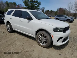 2024 Dodge Durango GT with VIN 1C4RDJDG2RC157212, listed as a Copart auction lot 53964725 with 30,063 mi miles and Salvage Title. Bid and sale history available at DreamBid. Image 4.