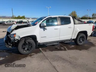 2018 Chevrolet Colorado 4WD Z71 with VIN 1GCGTDEN4J1189913, listed as a Copart auction lot 55279105 with 76,132 mi miles and Salvage title. Bid and sale history available at DreamBid. Image 1.