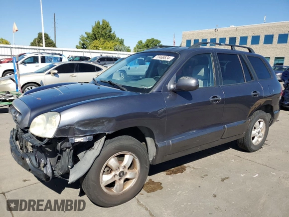 2006 Hyundai Santa Fe GLS with VIN KM8SC73D66U039552, listed as a Copart auction lot 72468624 with 161,221 mi miles and Salvage Title. Bid and sale history available at carsss.com. Image 1.