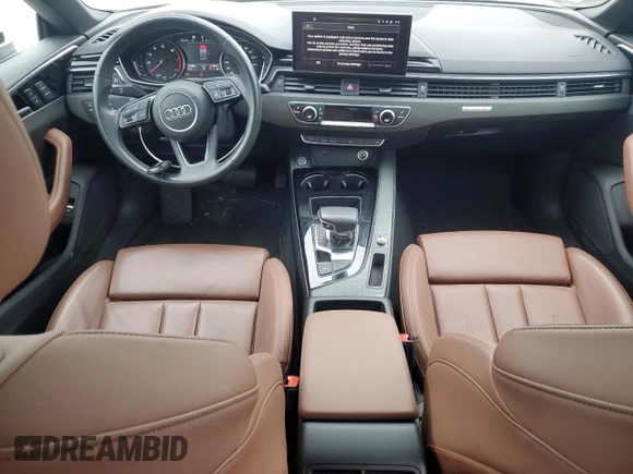 2021 Audi A5 Sportback S line Premium with VIN WAUDACF54MA005542, listed as a Copart auction lot 45805415 with 47,088 mi miles and Salvage Title. Bid and sale history available at carsss.com. Image 8.