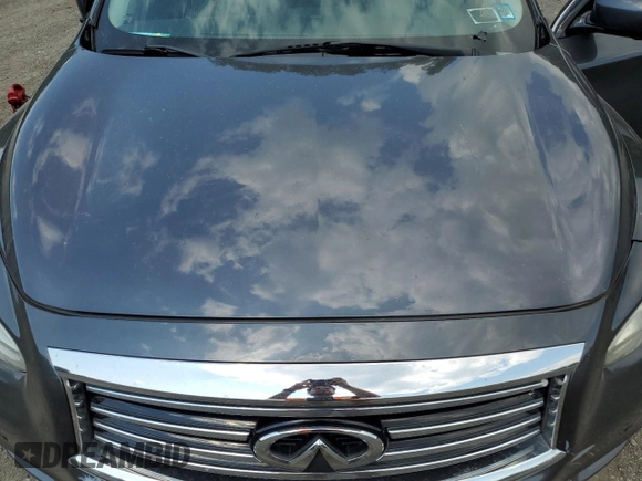 2014 Infiniti QX60 with VIN 5N1AL0MM8EC530162, listed as a Copart auction lot 64477165 with 106,642 mi miles and Salvage title. Bid and sale history available at DreamBid. Image 12.