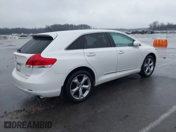 2012 Toyota Venza LE with VIN 4T3BK3BB4CU074010, listed as a IAAI auction lot 41472210 with 181,205 mi miles and . Bid and sale history available at DreamBid. Image 4.