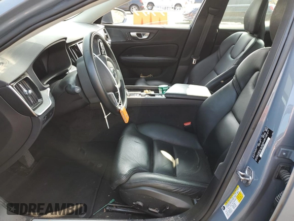 2022 Volvo S60 Plus Dark Theme with VIN 7JRL12TL0NG161427, listed as a Copart auction lot 67249684 with 0 mi miles and Salvage Title. Bid and sale history available at carsss.com. Image 7.