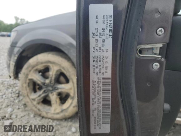 2018 Dodge Journey Crossroad z VIN 3C4PDDGG6JT387266, wystawiony jako Copart lot #58721795 z przebiegiem 122 002 mil mil oraz Szkoda całkowita • Salvage title. Historia ofert i sprzedaży dostępna na DreamBid. Obrazek 14.