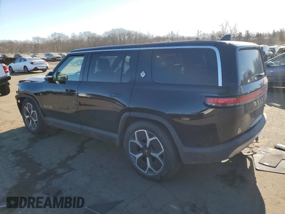 2023 Rivian R1S Adventure with VIN 7PDSGABA2PN014942, listed as a Copart auction lot 88597535 with 0 mi miles and Salvage Title. Bid and sale history available at carsss.com. Image 2.
