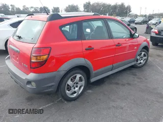 2006 Pontiac Vibe with VIN 5Y2SL65876Z462030, listed as a IAAI auction lot 41494334 with 123,094 mi miles. Bid and sale history available at carsss.com. Image 4.