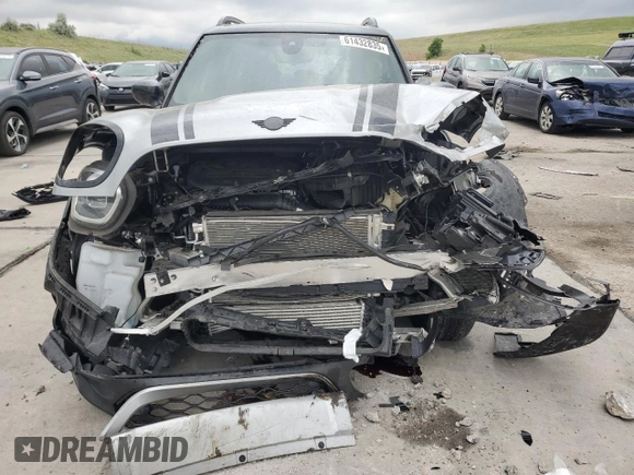 2024 MINI Countryman Cooper S with VIN WMZ83BR08R3R60395, listed as a Copart auction lot 61432835 with 18,142 mi miles and Salvage title. Bid and sale history available at DreamBid. Image 5.