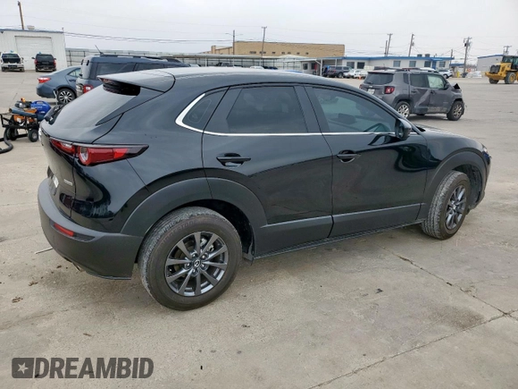 2023 Mazda CX-30 S with VIN 3MVDMBAM0PM508820, listed as a Copart auction lot 47632175 with 16,686 mi miles and Salvage Title. Bid and sale history available at carsss.com. Image 3.