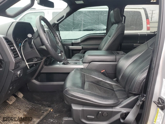 2019 Ford F-150 XL with VIN 1FTEW1E54KFC12902, listed as a Copart auction lot 47262755 with 84,653 mi miles and Salvage Title. Bid and sale history available at carsss.com. Image 7.