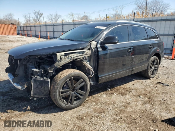 2015 Audi Q7 S line Prestige with VIN WA1DGAFE6FD008783, listed as a Copart auction lot 51765715 with 72,999 mi miles and Salvage title. Bid and sale history available at DreamBid. Image 1.