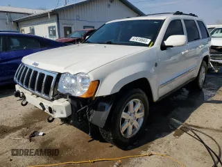 2009 Jeep Grand Cherokee Limited with VIN 1J8HR58TX9C504077, listed as a Copart auction lot 47418665 with 185,248 mi miles and Salvage Title. Bid and sale history available at carsss.com. Image 1.