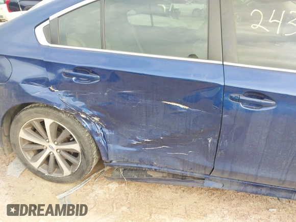 2017 Subaru Legacy Limited with VIN 4S3BNEN63H3012786, listed as a IAAI auction lot 41422437 with 1 mi miles. Bid and sale history available at carsss.com. Image 6.