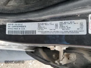 2023 Ram 1500 Big Horn with VIN 1C6RRFBG9PN558279, listed as a Copart auction lot 46972745 with 95,001 mi miles and Salvage Title. Bid and sale history available at carsss.com. Image 12.