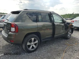 2016 Jeep Compass High Altitude z VIN 1C4NJDEB9GD552703, wystawiony jako Copart lot #60483625 z przebiegiem 115 885 mil mil oraz Czysty tytuł • Clean title. Historia ofert i sprzedaży dostępna na DreamBid. Obrazek 3.