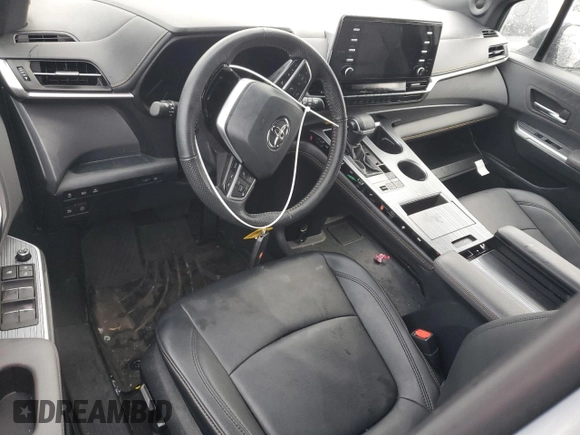 2022 Toyota Sienna XLE Woodland Edition with VIN 5TDASKFC7NS050054, listed as a Copart auction lot 84748544 with 0 mi miles and Salvage Title. Bid and sale history available at carsss.com. Image 8.