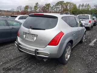 2003 Nissan Murano SL with VIN JN8AZ08W93W231004, listed as a IAAI auction lot 40941547 with 999,999 mi miles. Bid and sale history available at carsss.com. Image 4.