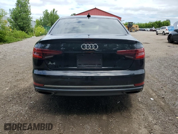 2019 Audi A4 Premium with VIN WAUGMAF41KN012339, listed as a Copart auction lot 61236005 with 142,937 mi miles and Salvage title. Bid and sale history available at DreamBid. Image 6.