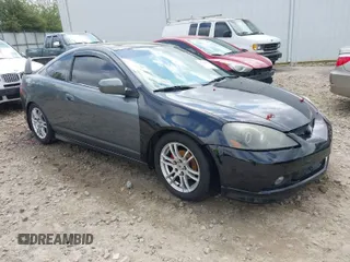 2006 Acura RSX with VIN JH4DC54816S007475, listed as a IAAI auction lot 41960639 with 230,939 mi miles. Bid and sale history available at carsss.com. Image 1.