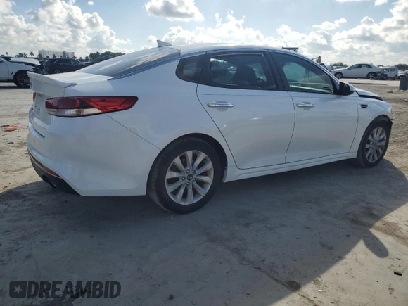 2016 Kia Optima LX with VIN KNAGT4L31G5071561, listed as a Copart auction lot 44413025 with 65,133 mi miles and Salvage Title. Bid and sale history available at DreamBid. Image 3.