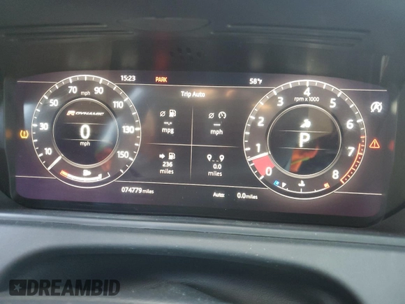 2018 Land Rover Range Rover Velar R-Dynamic SE z VIN SALYL2RX9JA753276, wystawiony jako Copart lot #41743885 z przebiegiem 74 779 mil mil oraz Szkoda całkowita • Salvage title. Historia ofert i sprzedaży dostępna na DreamBid. Obrazek 9.
