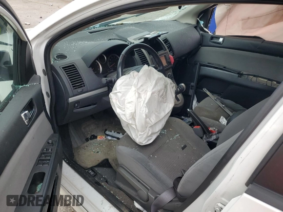 2012 Nissan Sentra SR z VIN 3N1AB6AP4CL762870, wystawiony jako Copart lot #56854535 z przebiegiem Nie podano mil oraz Szkoda całkowita • Salvage title. Historia ofert i sprzedaży dostępna na DreamBid. Obrazek 8.
