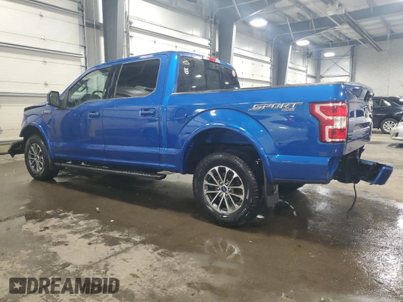 2018 Ford F-150 XL с VIN 1FTEW1EGXJKG05617, выставлен на аукционе Copart как лот 57845025 с пробегом 69 397 миль миль и Списание • Salvage title. История ставок и продаж доступна на DreamBid. Изображение 2.