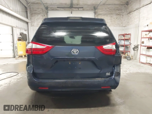 2018 Toyota Sienna XLE with VIN 5TDDZ3DC5JS198019, listed as a IAAI auction lot 42359536 with 56,224 mi miles and . Bid and sale history available at DreamBid. Image 16.