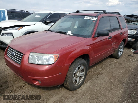 2007 Subaru Forester X with VIN JF1SG63617H716902, listed as a Copart auction lot 70326464 with 96,400 mi miles and Non Repairable. Bid and sale history available at carsss.com. Image 1.