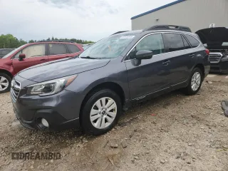 2019 Subaru Outback Premium with VIN 4S4BSAFC1K3308480, listed as a Copart auction lot 61173375 with 104,935 mi miles and Salvage title. Bid and sale history available at DreamBid. Image 1.