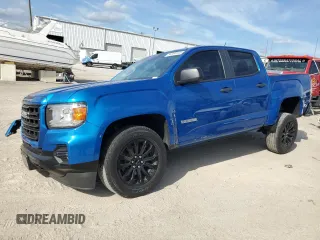 2021 GMC Canyon 2WD Elevation Standard with VIN 1GTG5BEN9M1282218, listed as a Copart auction lot 44126125 with 49,034 mi miles and Salvage Title. Bid and sale history available at carsss.com. Image 1.
