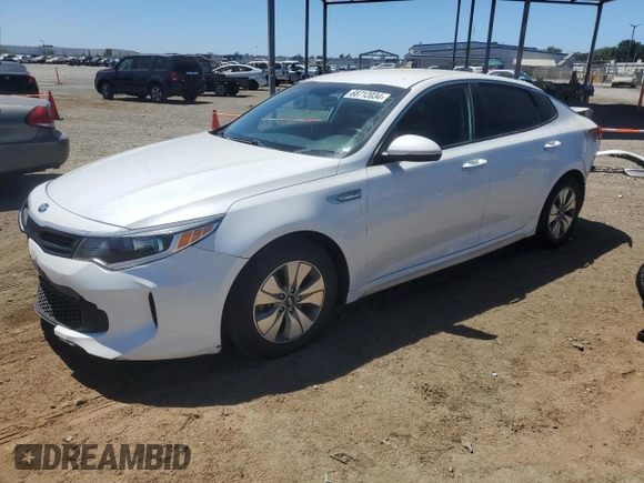 2017 Kia Optima Hybrid with VIN KNAGT4LC7H5005355, listed as a Copart auction lot 68712034 with 159,470 mi miles and Salvage Title. Bid and sale history available at carsss.com. Image 1.