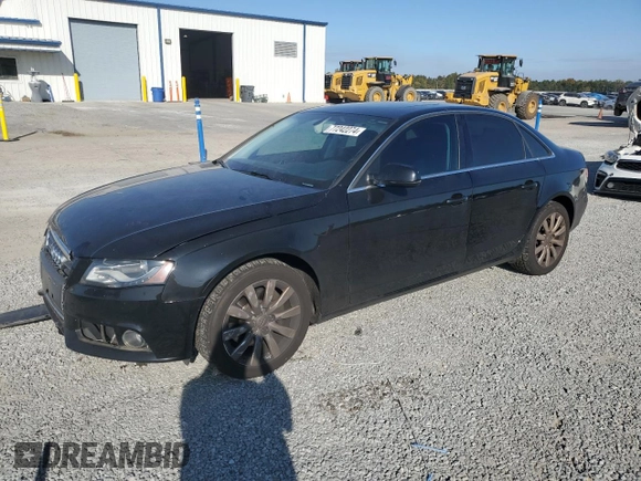 2009 Audi A4 2.0T Prem Plus with VIN WAUSF78K79N022113, listed as a Copart auction lot 77242274 with 151,314 mi miles and Salvage Title. Bid and sale history available at carsss.com. Image 1.