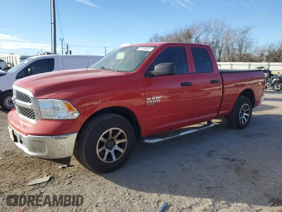 2020 Ram 1500 Tradesman with VIN 1C6RR6FG0LS121521, listed as a Copart auction lot 87486624 with 56,563 mi miles and Salvage title. Bid and sale history available at DreamBid. Image 1.