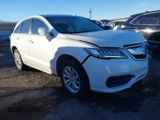 2018 Acura RDX with VIN 5J8TB4H37JL024729, listed as a IAAI auction lot 41247986 with 107,456 mi miles. Bid and sale history available at carsss.com. Image 1.