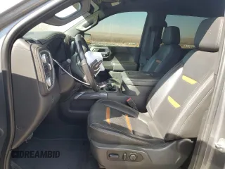 2021 GMC Sierra 1500 AT4 with VIN 3GTP9EED7MG427948, listed as a Copart auction lot 46108875 with 108,835 mi miles and Salvage Title. Bid and sale history available at carsss.com. Image 7.