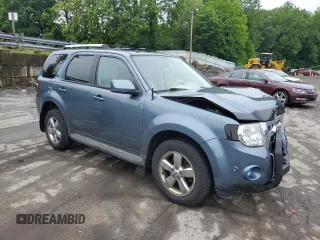 2010 Ford Escape Limited with VIN 1FMCU9EG1AKC75518, listed as a Copart auction lot 61332425 with 90,017 mi miles and Salvage title. Bid and sale history available at DreamBid. Image 4.