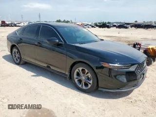 2024 Honda Accord EX with VIN 1HGCY1F37RA059116, listed as a Copart auction lot 60640435 with Not provided miles and Salvage title. Bid and sale history available at DreamBid. Image 4.