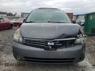 2007 Nissan Quest with VIN 5N1BV28U57N142124, listed as a Copart auction lot 42053595 with 192,824 mi miles and Salvage Title. Bid and sale history available at carsss.com. Image 5.