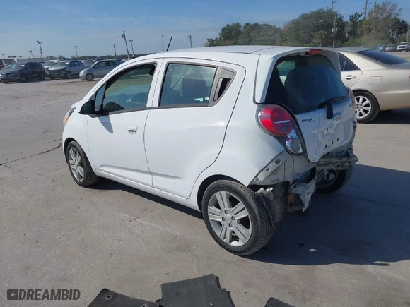 2015 Chevrolet Spark LT with VIN KL8CD6S92FC745185, listed as a IAAI auction lot 41504821 with 53,771 mi miles. Bid and sale history available at carsss.com. Image 3.