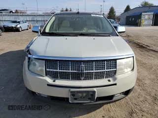 2007 Lincoln MKX with VIN 2LMDU68C47BJ09089, listed as a Copart auction lot 47401295 with 127,680 mi miles and Salvage Title. Bid and sale history available at carsss.com. Image 5.