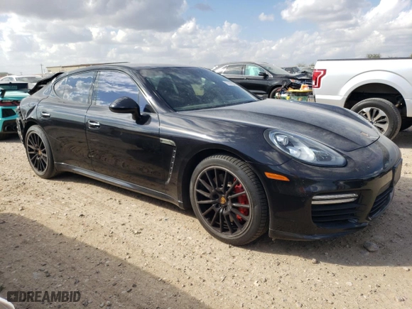 2016 Porsche Panamera Turbo with VIN WP0AC2A75GL070184, listed as a Copart auction lot 77879374 with 52,659 mi miles and Salvage Title. Bid and sale history available at carsss.com. Image 4.