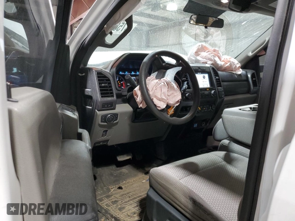 2019 Ford Super Duty F-250 SRW XL with VIN 1FT7W2BT3KEF05925, listed as a Copart auction lot 47582325 with 213,995 mi miles and Salvage Title. Bid and sale history available at carsss.com. Image 8.